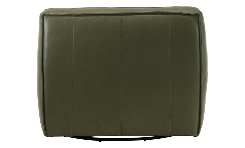 Gustavo Leather Swivel Chair